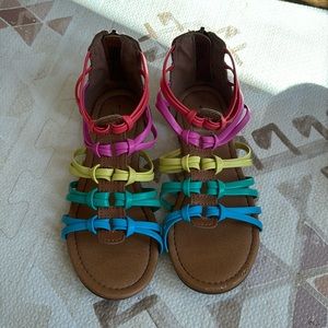 Fabkids zip up sandals